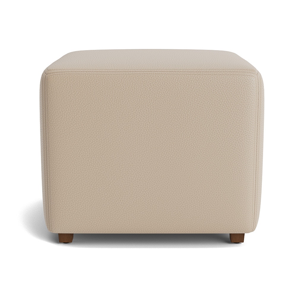  Franny Leather Square Pull Up Ottoman 
