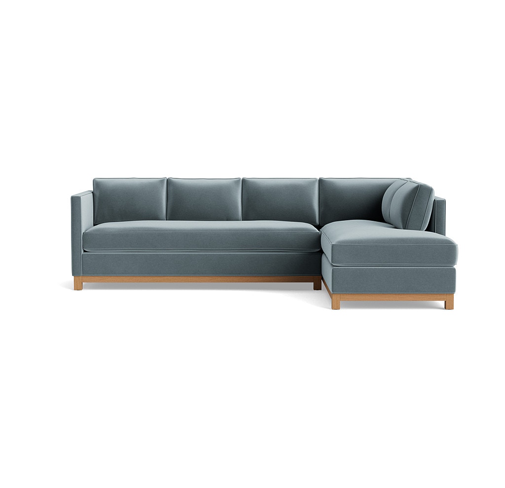  Clifton Right Chaise Sectional with Welt 