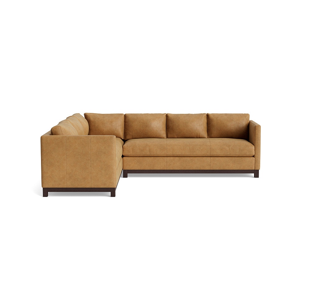  Clifton Leather Right Arm Sofa Sectional 