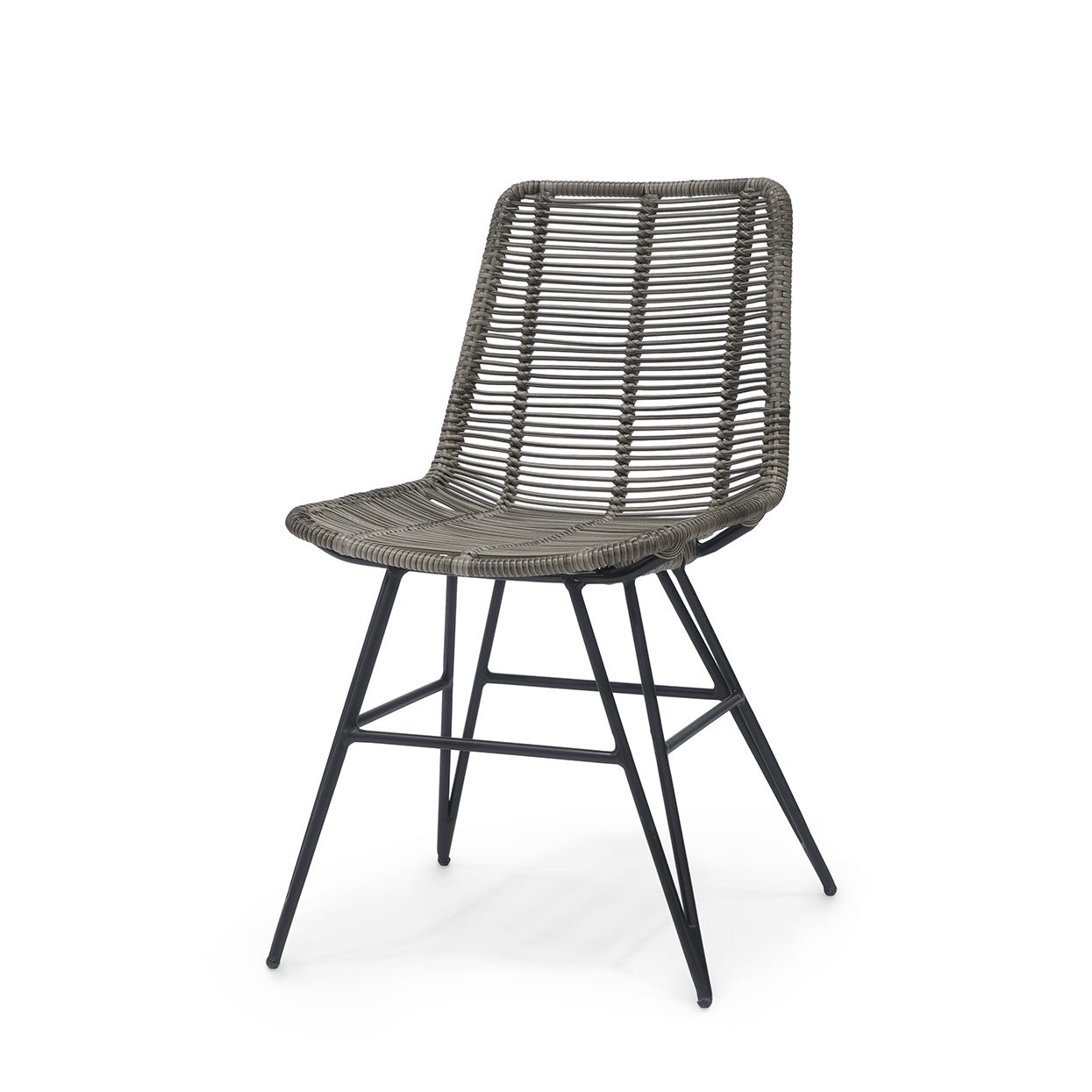  Hermosa Outdoor Side Chair Grey 