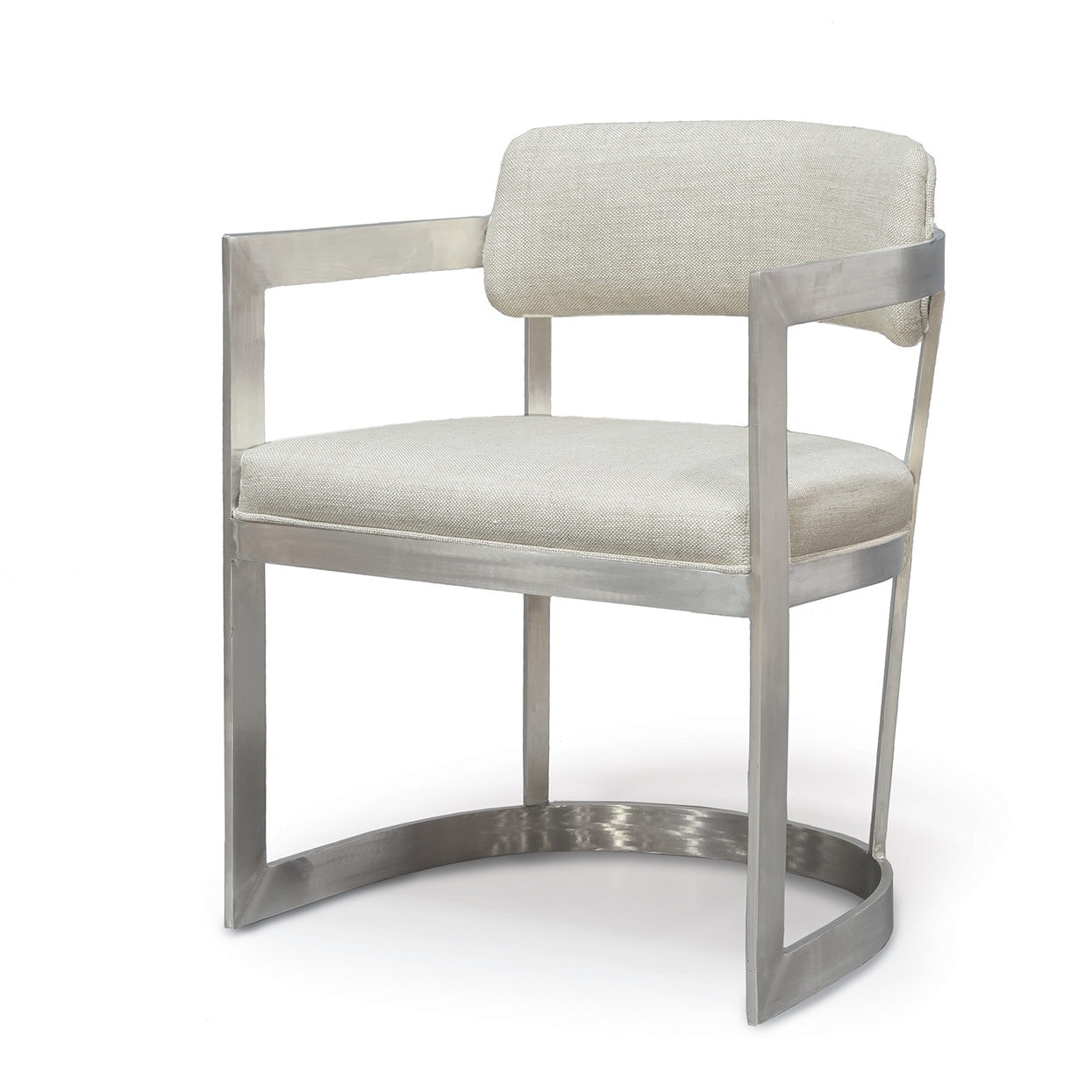  Conrad Arm Chair, Stainless 