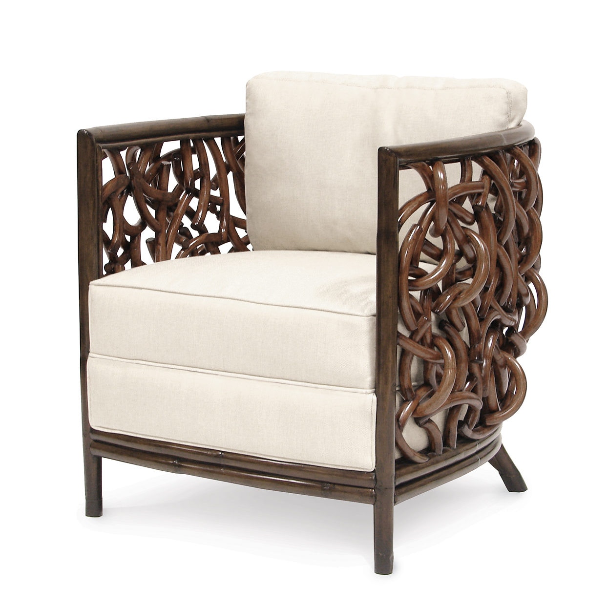 Palecek Living Room Auburn Lounge Chair 781679 - Studio 882 - Glen