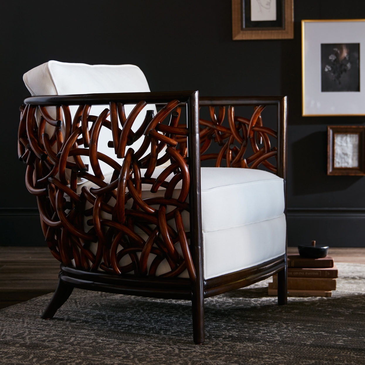 Palecek Living Room Auburn Lounge Chair 781679 - Studio 882 - Glen