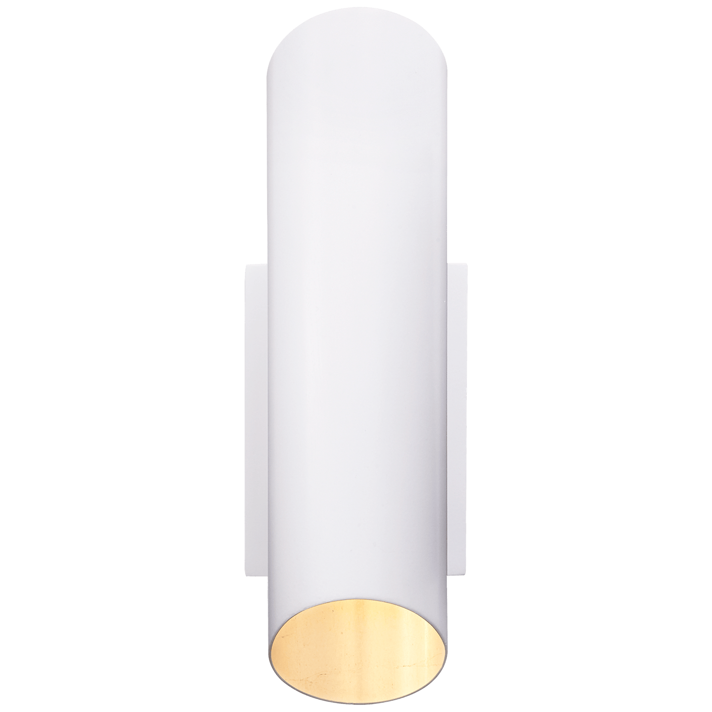 Visual Comfort Lamps And Lighting Tourain Wall Sconce In Plaster White With Gild Interior Arn