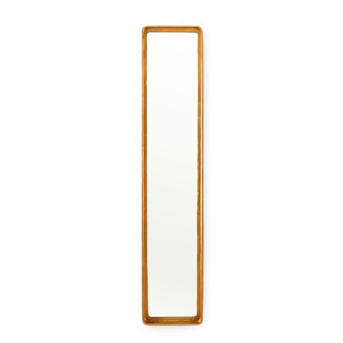  Cove Tall Mirror, Brass 
