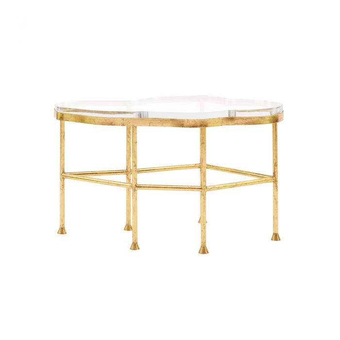  Cristal Coffee Table, Gold 