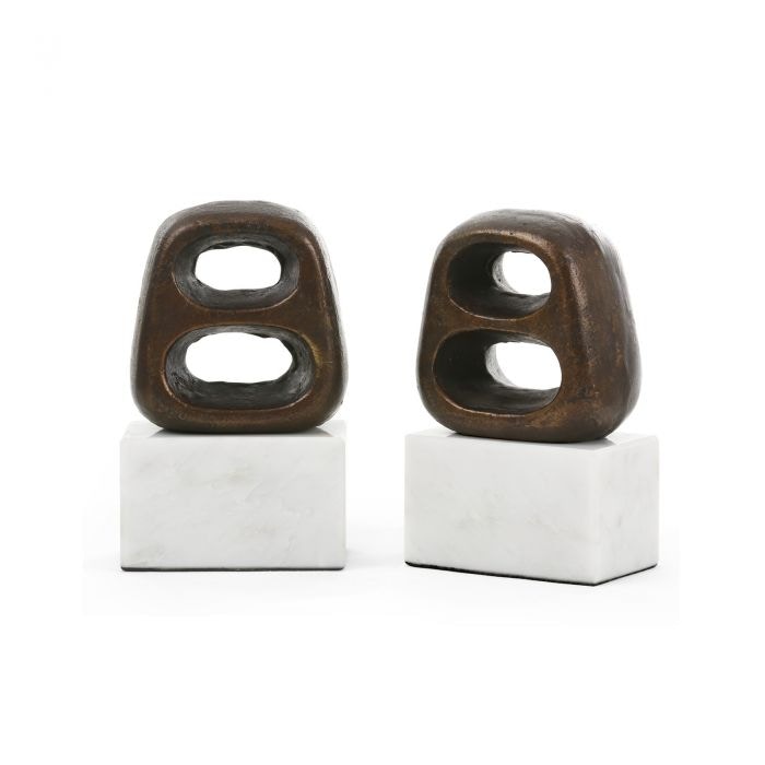  Delphi Bookends, Bronze 