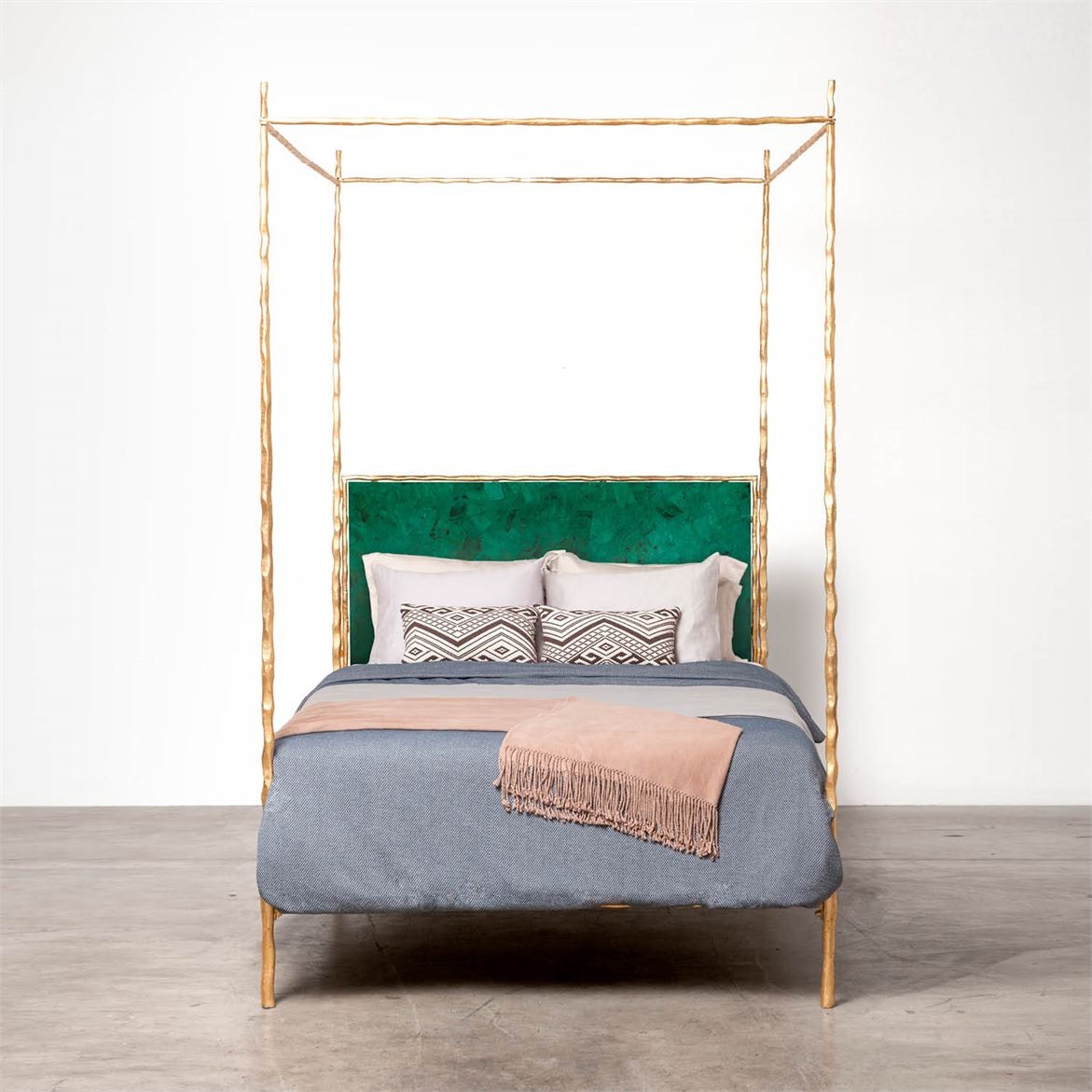  BRENNAN TALL CANOPY BED 
