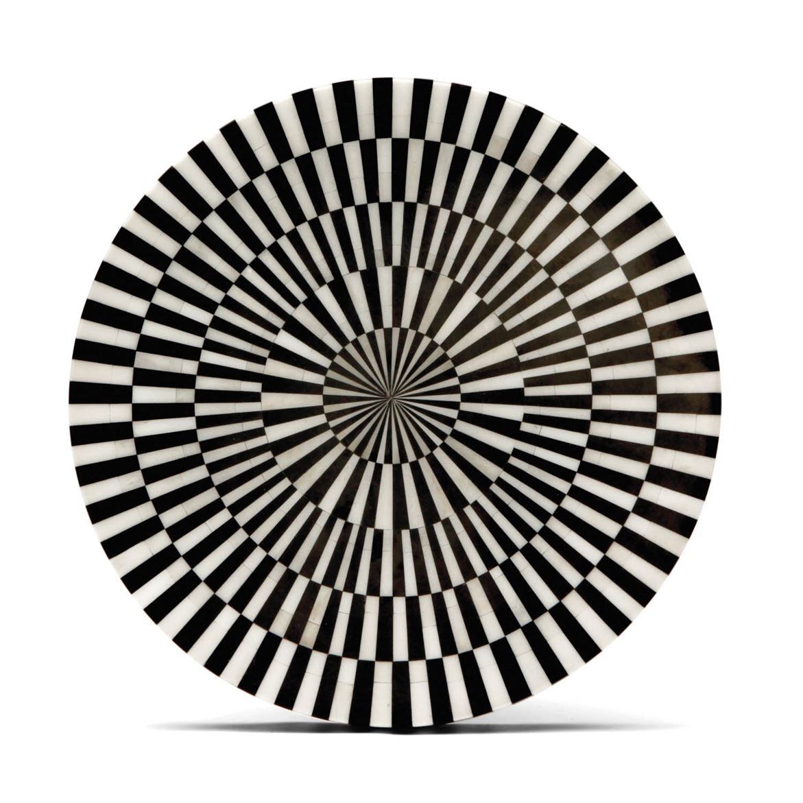 Made Goods Casual Dining NOOR ROUND DINING TABLE FURNOOR48BKBWS