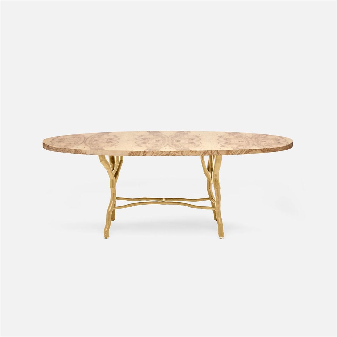 Made Goods Dining Room ROYCE OVAL DINING TABLE FURROYCE7242GDOA