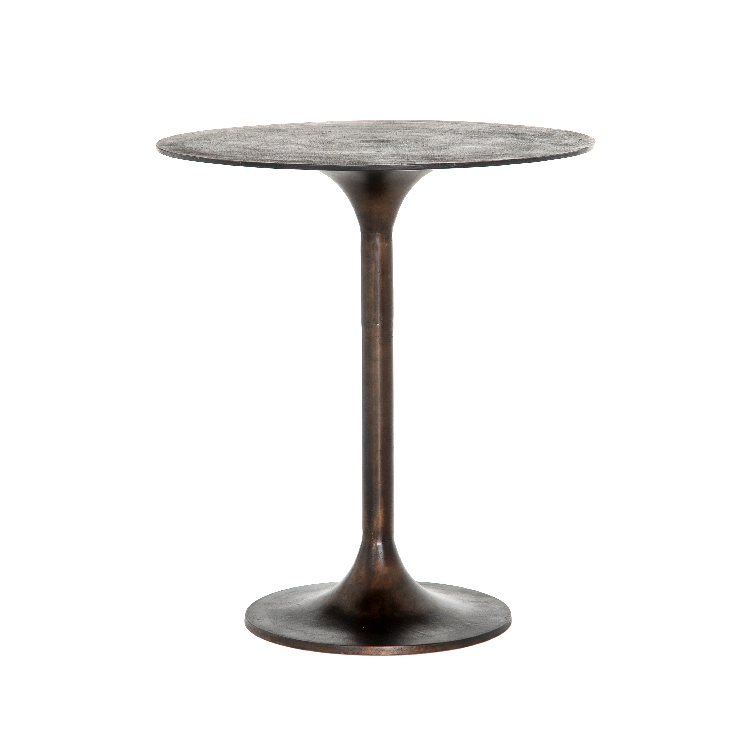  Simone Counter Table-Antique Rust 