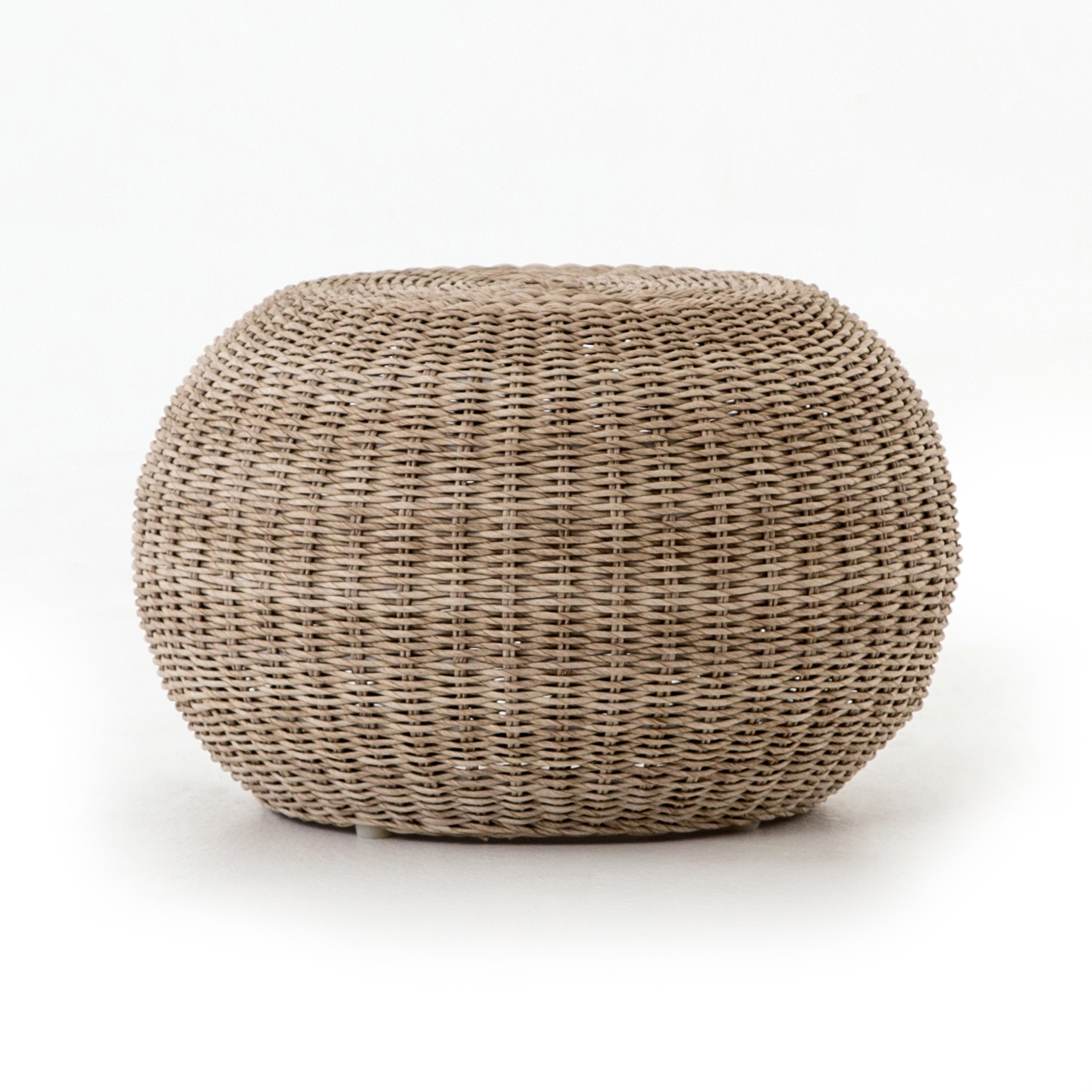  Phoenix Outdoor Accent Stool-Vintage Whi 