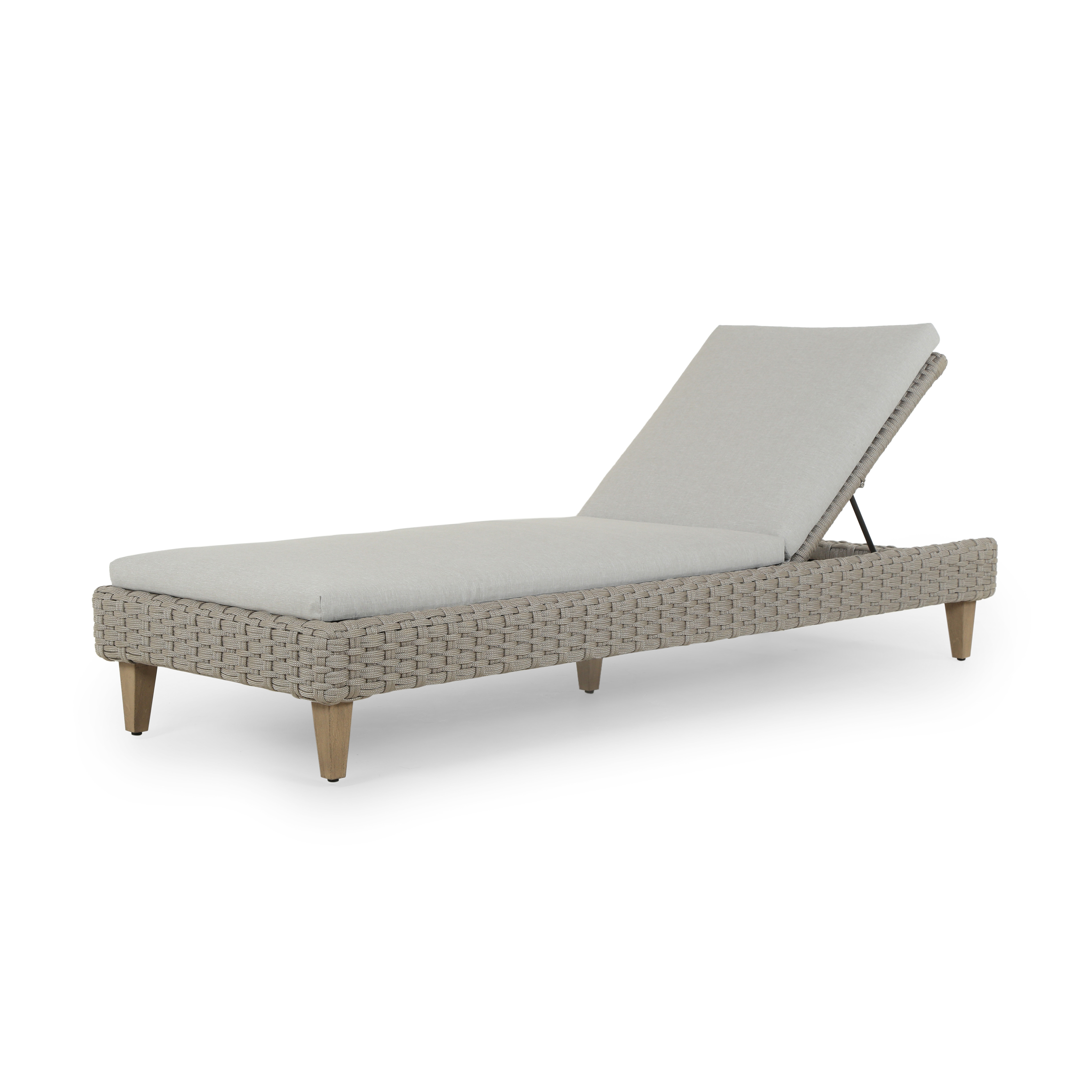  Remi Outdoor Chaise-Stone Grey 