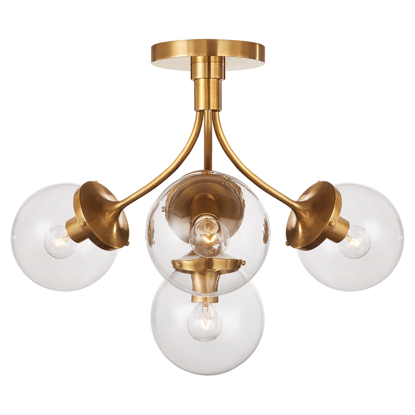 prescott bronze glass shade