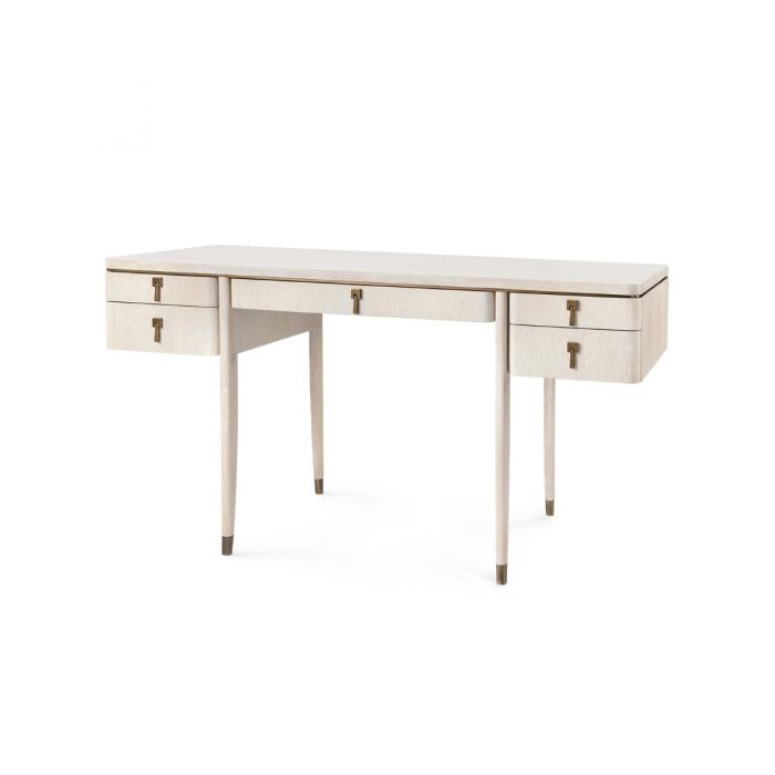  Lanna Desk, Bleached Oak 