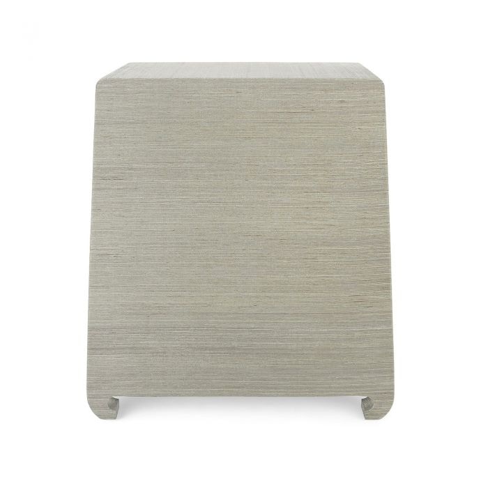  Ming 2-Drawer Side Table, Sage Green 