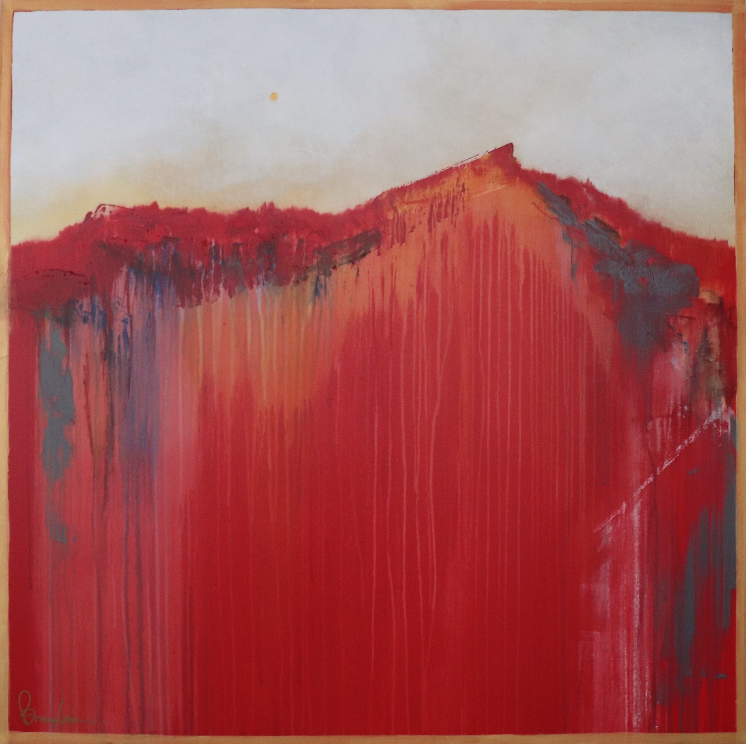  Canvas Art, Orange Peak 