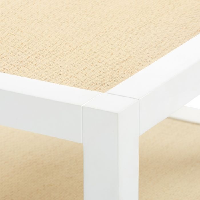  Polo 1-Drawer Side Table, White 
