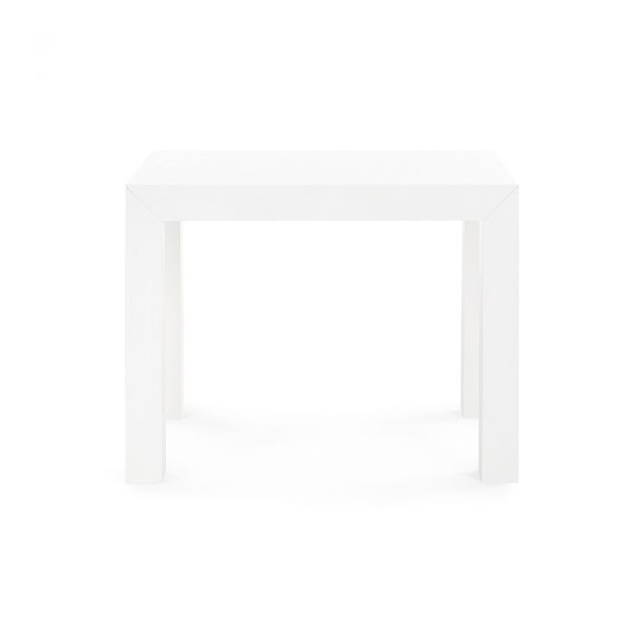  Parsons Side Table, White 