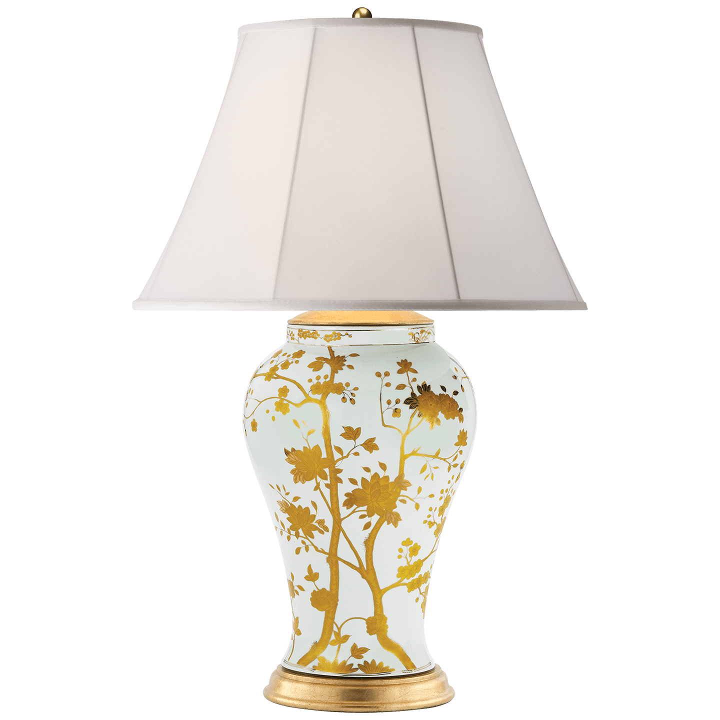 ralph lauren gold lamp