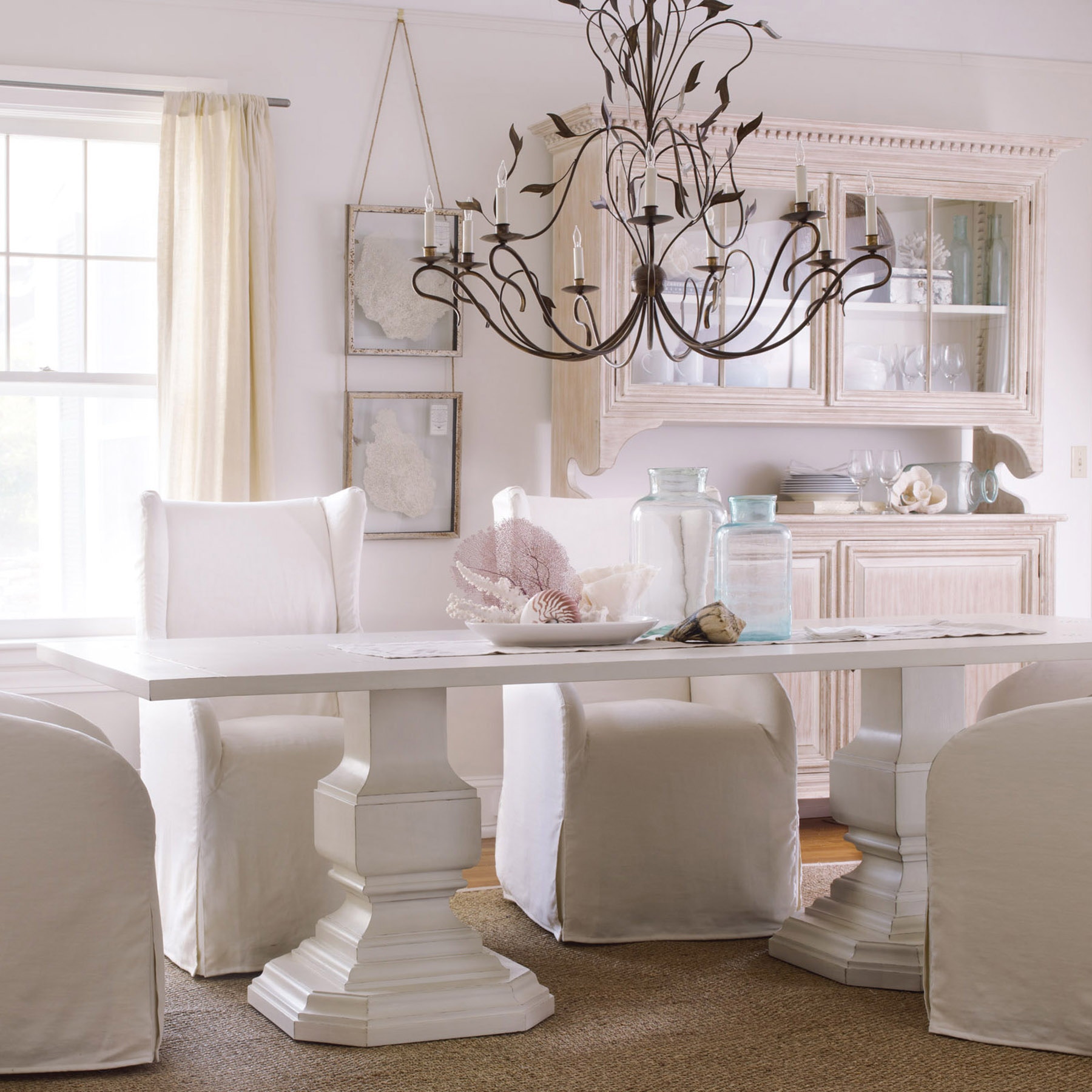  Double Pedestal Killington Dining Table 