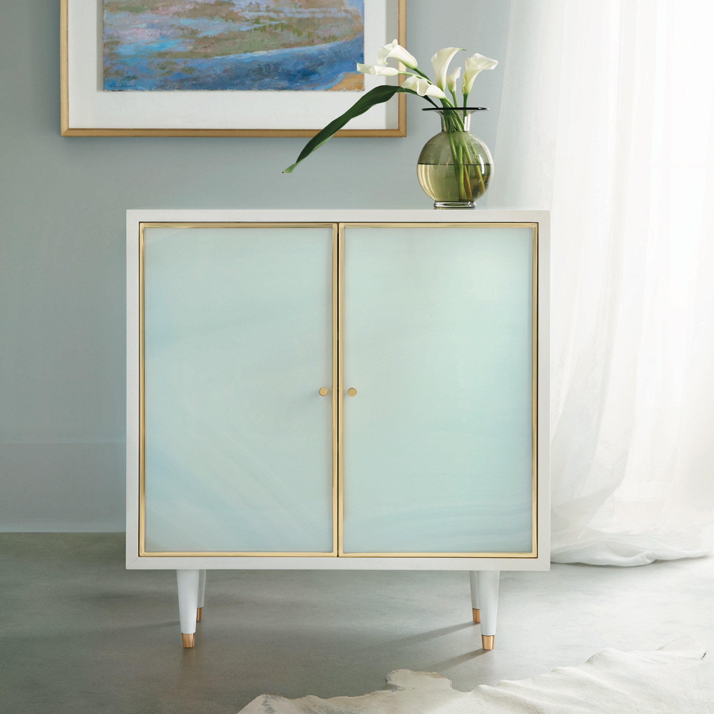  Seaglass Two Door Cabinet 