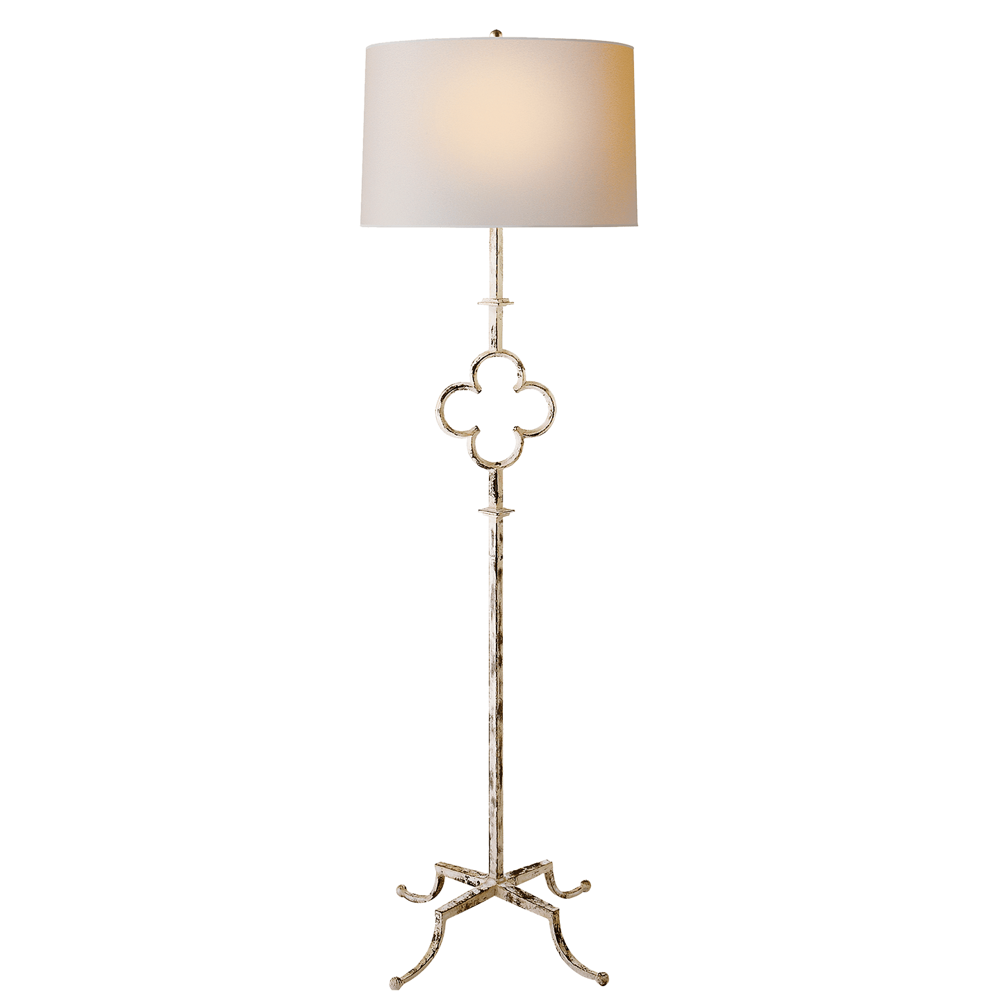 Visual Comfort Lamps And Lighting Quatrefoil Floor Lamp In Belgian