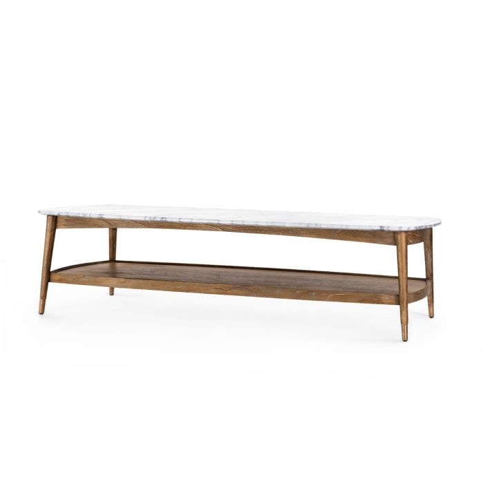 Surfboard Coffee Table, Driftwood 