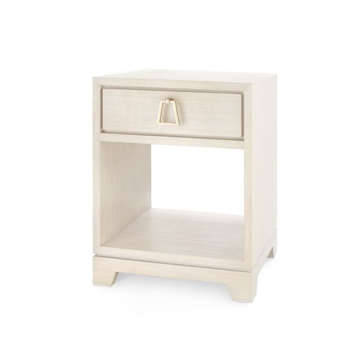  Stanford 1-Drawer Side Table, Blanched Oak 