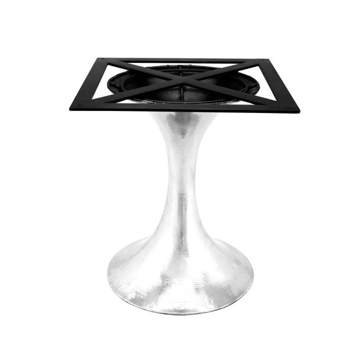  Stockholm Dining Table Base, Nickel 