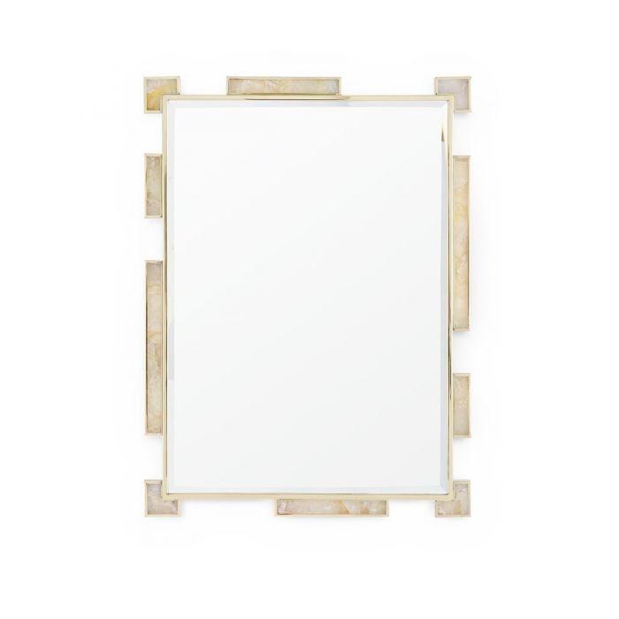  Thalia Large Mirror, Rock Crystal 