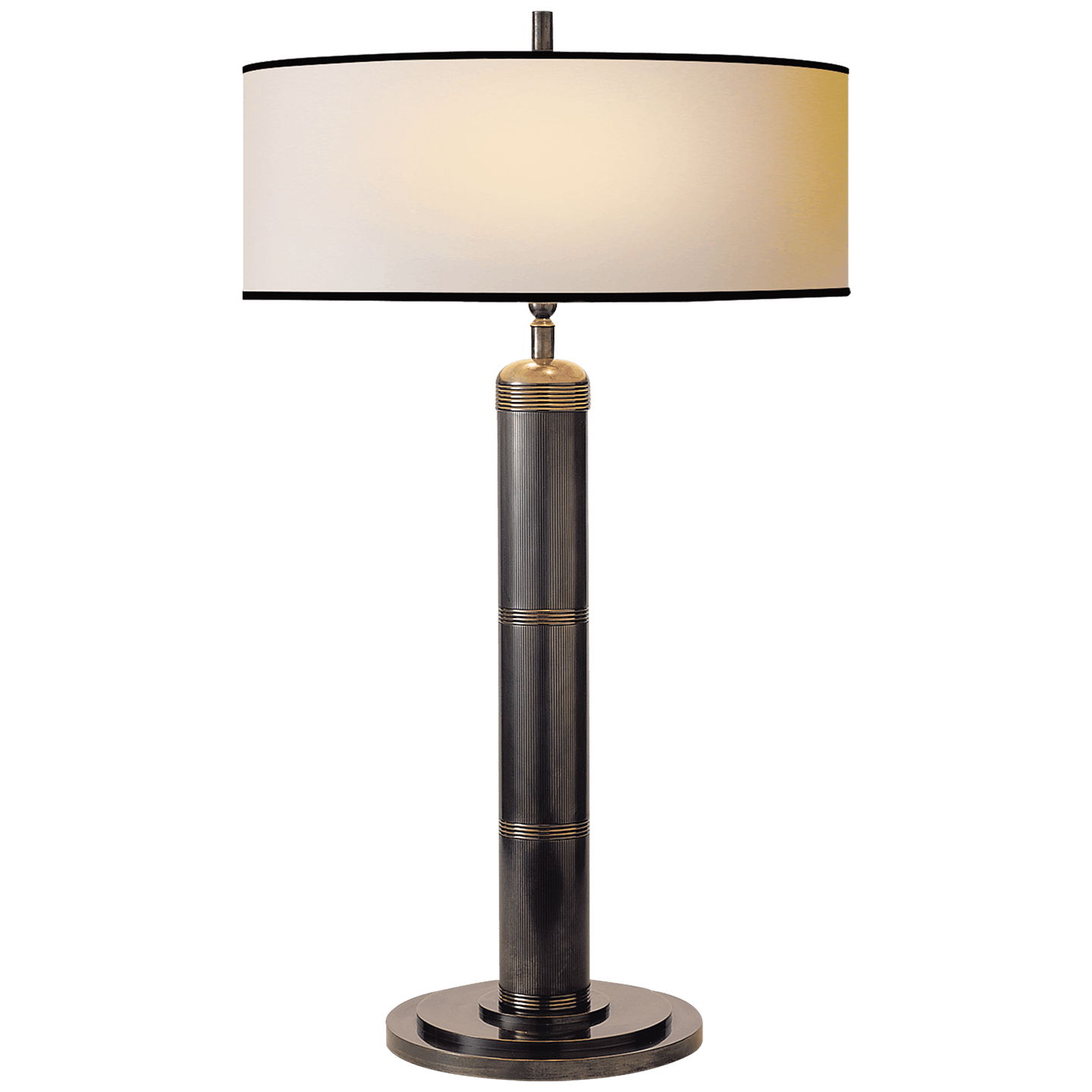 tall black table lamps