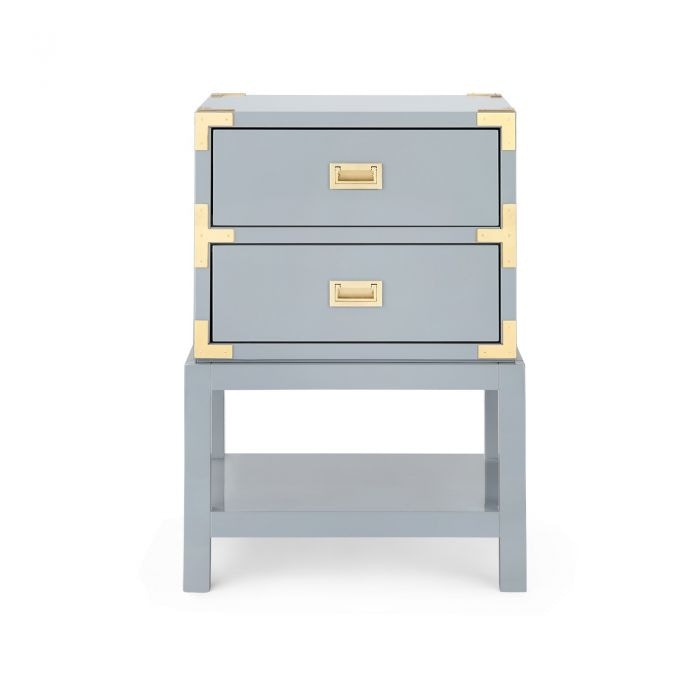 Tansu 2-Drawer Side Table 