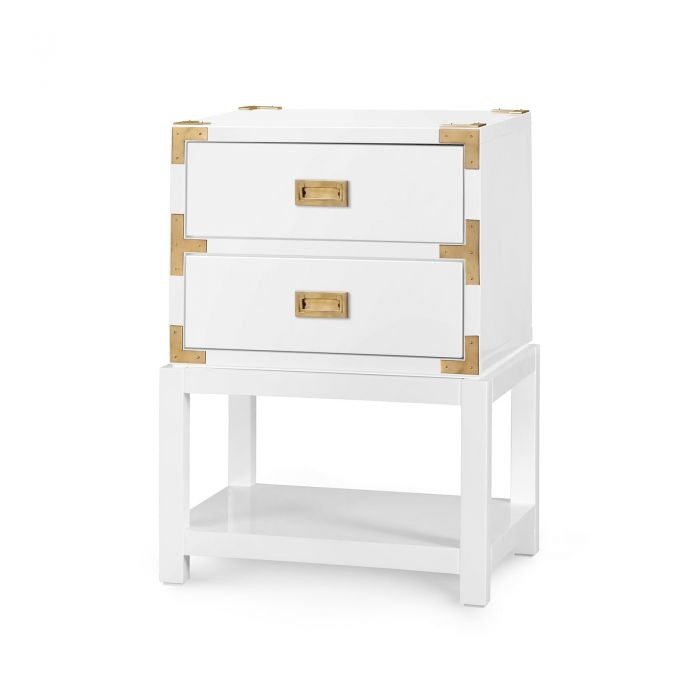  Tansu 2-Drawer Side Table 