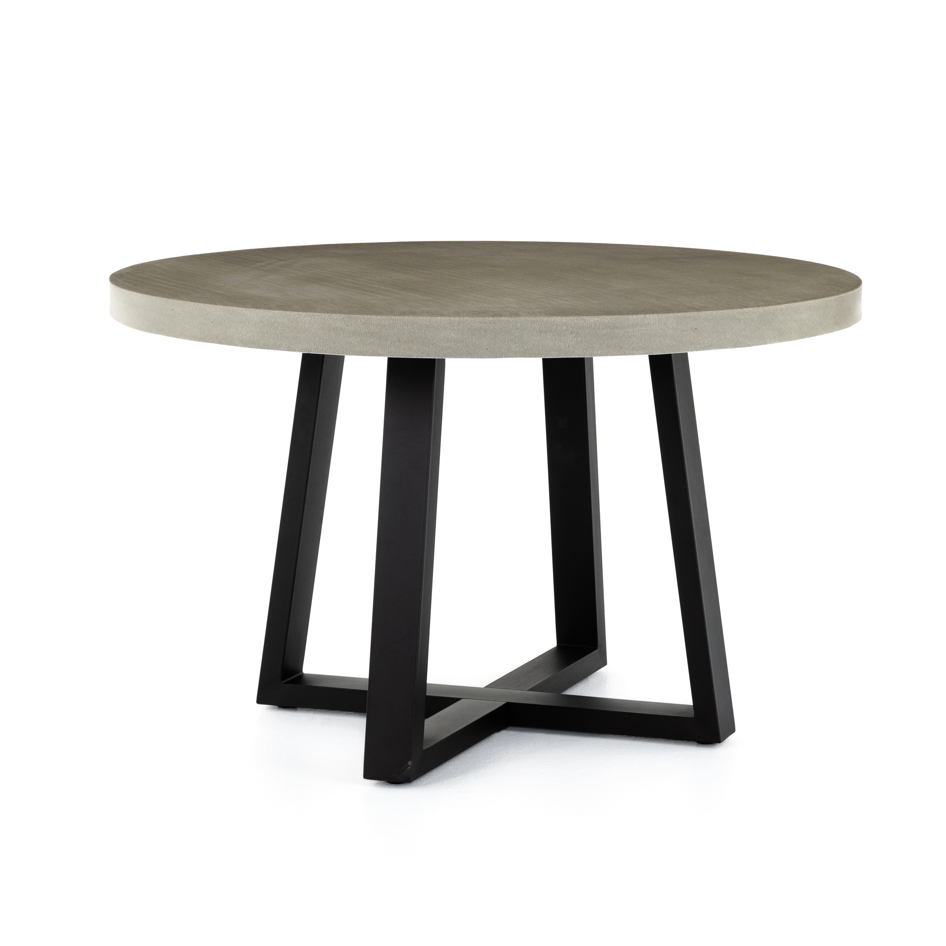  Cyrus Round Dining Table-48-Grey 