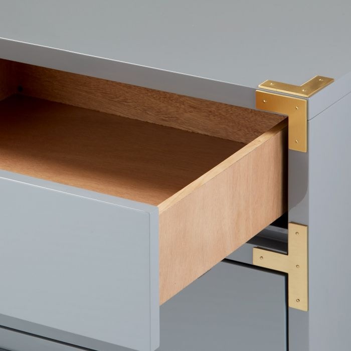  Victoria 3-Drawer Side Table 