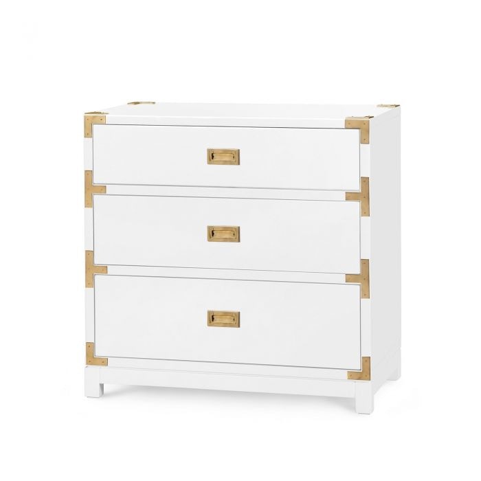  Victoria 3-Drawer Side Table 