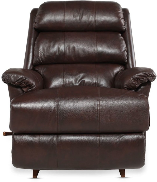 La Z Boy Living Room Astor Leather Reclina Rocker Recliner 010519l