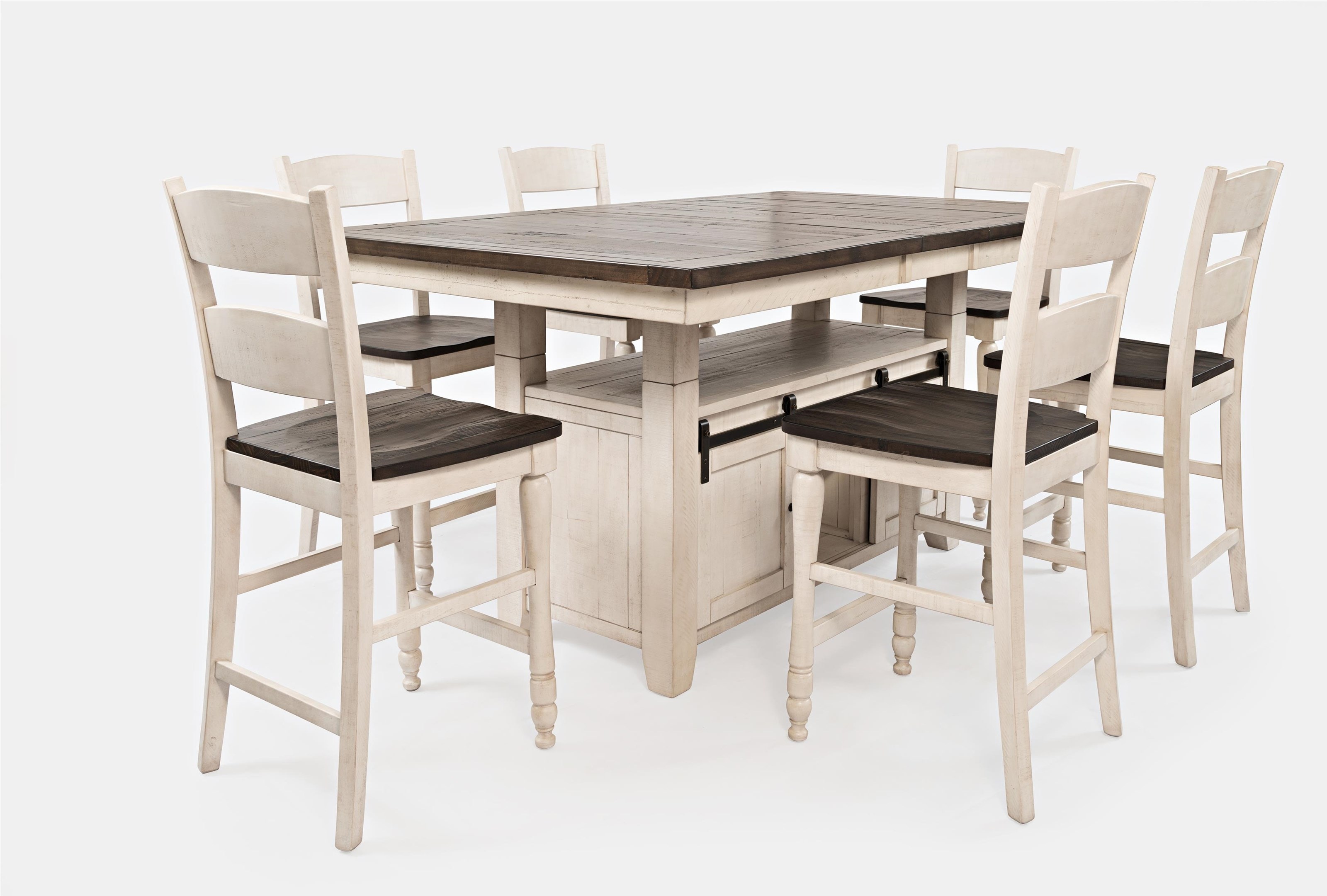 simmons madison espresso dining pub table