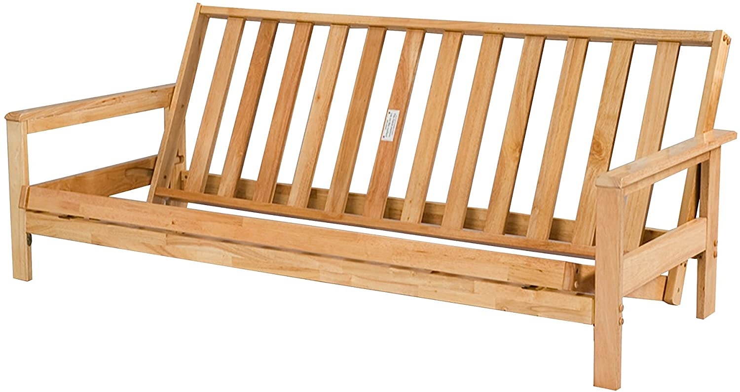 wood futon frame only