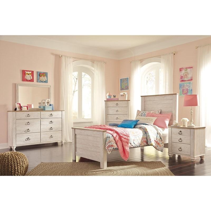 Willowton dresser online and mirror