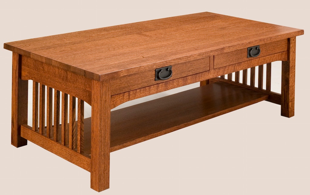 Oak mission style on sale end tables