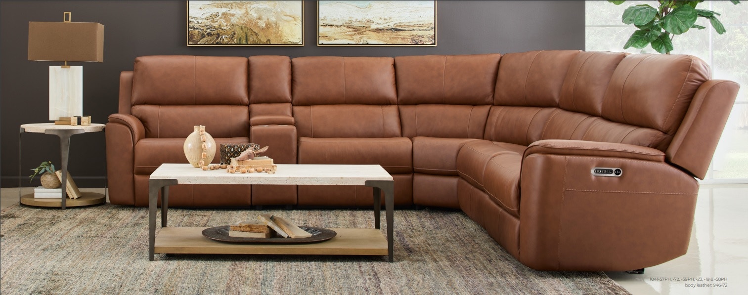 Flexsteel store collins sectional