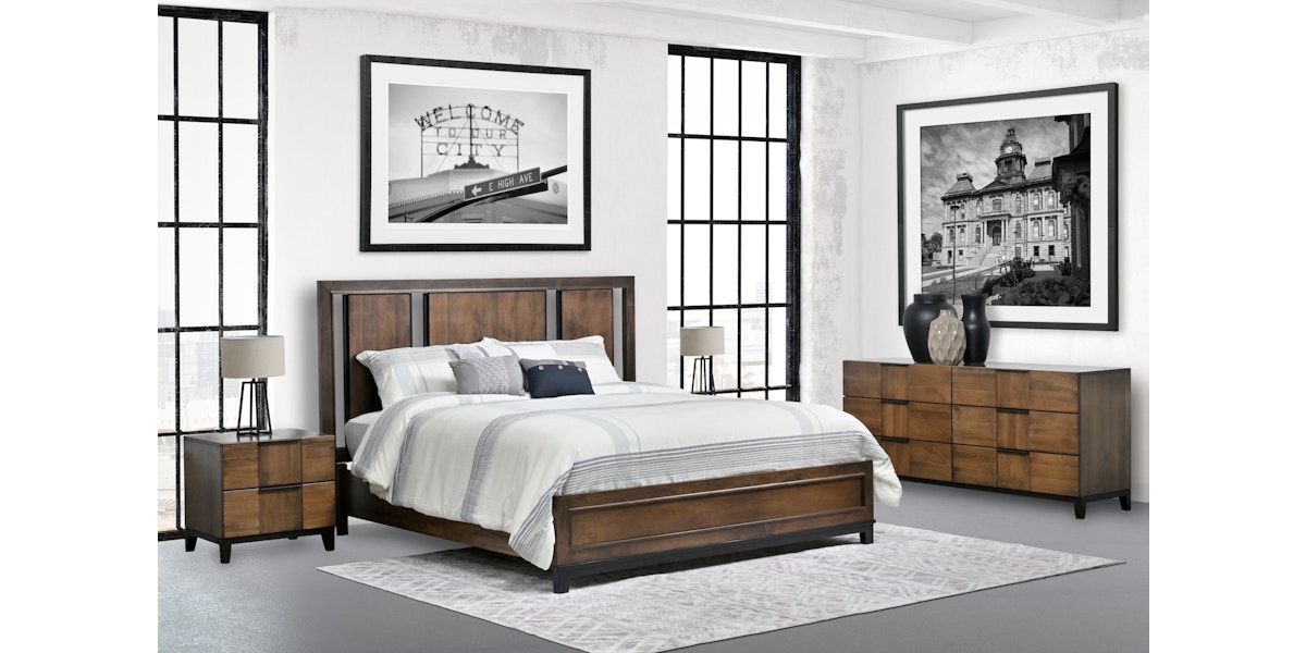 Country View Woodworking 110 American Modern Master Bedroom Set