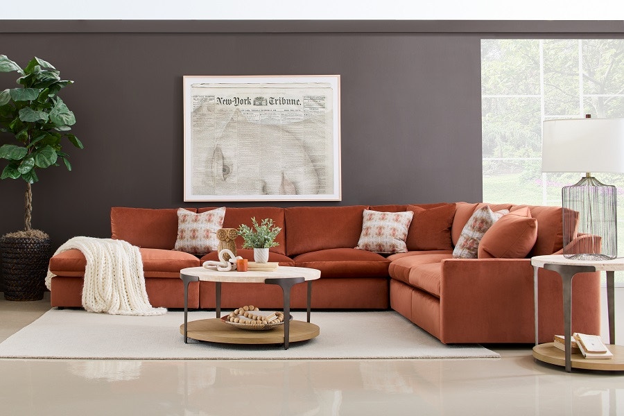Flexsteel Customizable Sky Sectional 5510