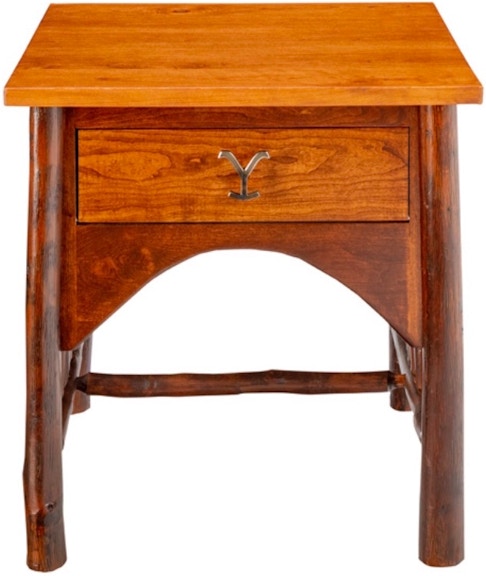 Green Gables Yellowstone Yellowstone 1 Drawer End Table Gallatin Valley 6203