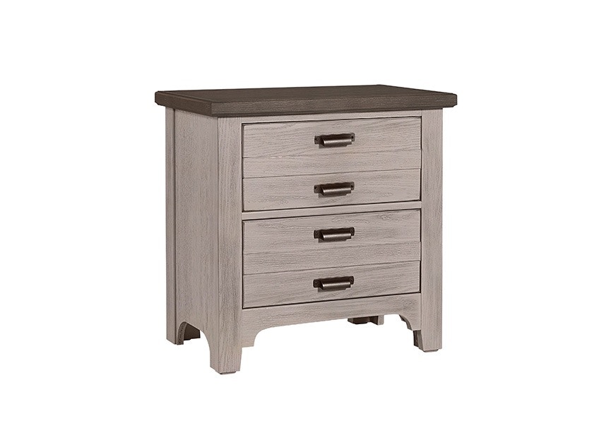 Vaughan-Bassett Furniture Company Bungalow Home 2 Drawer Nightstand 741-227