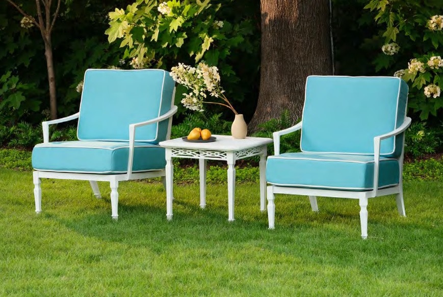 Woodard Patio Furniture Tuoro Aluminum Lounge Chair 7S0406.