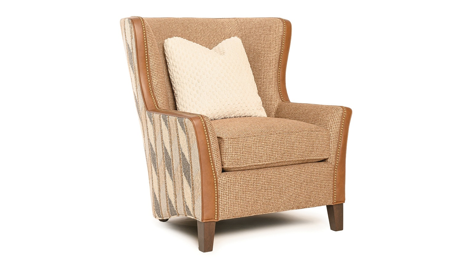 Smith Brothers Custom Collage Designer Chair 825-30/471603