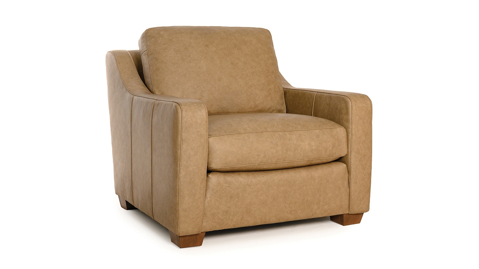 Smith Brothers Down Cushion Leather Chair 9131-30/2927